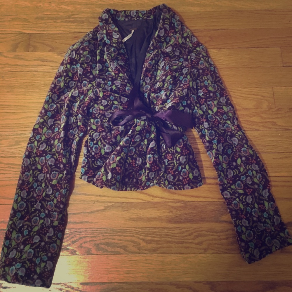 1 DAY SALE Free People fall velvet blazer